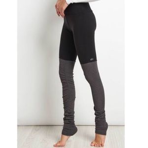 Alo Goddess Legging Black/Gray - Size Small